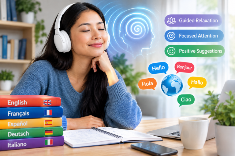 Hypnosis for language learning