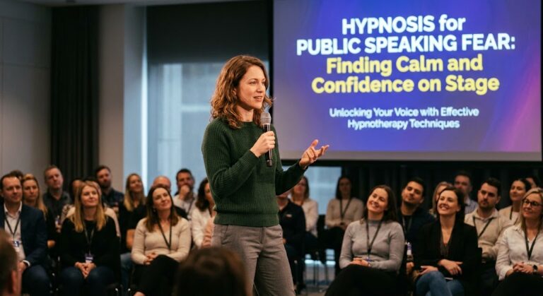 Hypnosis for public speaking fear