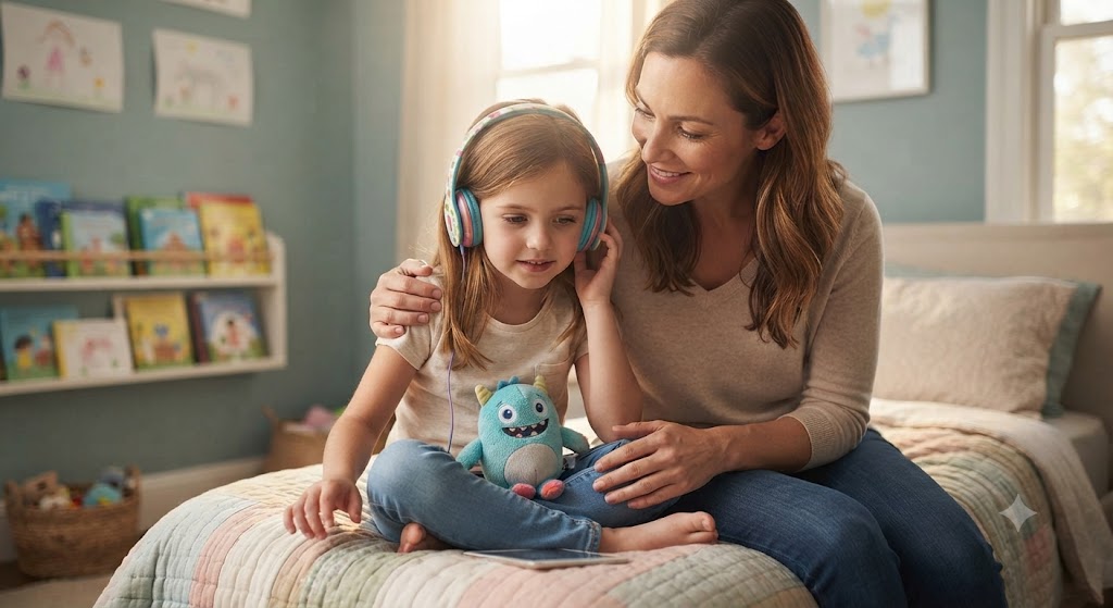 gentle hypnosis for anxious children featured